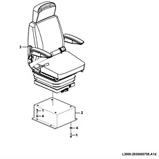 Seat assembly L3000-2930000755.A1d