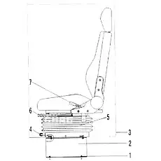 SEAT-LG01 - Блок «Сиденье в сборе (321013)»  (номер на схеме: 3)