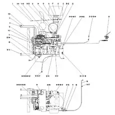 NUT GB6170-M10EpZn-8 - Блок «Дизельный двигатель в сборе»  (номер на схеме: 19)