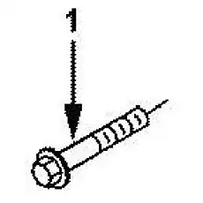 SCREW,HEX FLANGE HEAD Q1840816-0H1 - Блок «Установка крышки механизма»  (номер на схеме: 1)