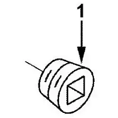 SCREW, HEX FLANGE HEAD C3903464 - Блок «Водопровод, головка цилиндров»  (номер на схеме: 1)