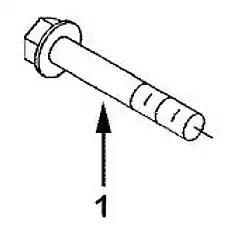 SCREW,TWELVE POINT C3968466 - Блок «SM 9104 Установка, стартер двигателя»  (номер на схеме: 1)