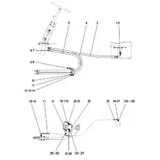 JOINT LGB120-01412 - Блок «Шестерня рулевого управления в сборе»  (номер на схеме: 15)