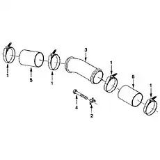 LOCKPLATE C3914708 - Блок «TB91070 Компоновка турбокомпрессора»  (номер на схеме: 2)