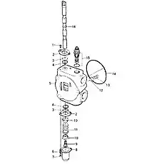 CHECK VALVE SPRING - Блок «B6800I13 Клапан стабилизации секции»  (номер на схеме: 13)