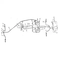 Braking Hose - Блок «Тормозная система LW330F(II).12»  (номер на схеме: 20)