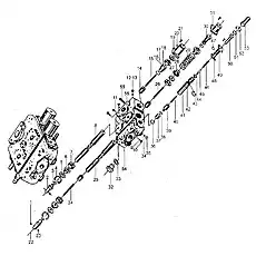 Skeleton Oil Seal - Блок «Распределительный клапан DF25B2(30G)»  (номер на схеме: 7)