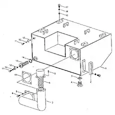 Screw Plug - Блок «Топливный бак 330E.1.1»  (номер на схеме: 4)