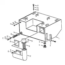 Oil Injecting Hole - Блок «330E.1.1 Топливный бак»  (номер на схеме: 7)