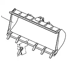Washer - Блок «Отвал 2»  (номер на схеме: 3)