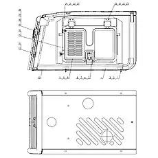 Sealing - Блок «Капот двигателя»  (номер на схеме: 11)