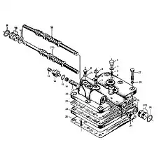 Washer - Блок «Клапан управления коробкой передач в сборе»  (номер на схеме: 2)
