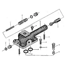 Pin 6.5X32 - Блок «Редукционный клапан давления»  (номер на схеме: 8)