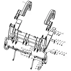 Масленка M10x1 (JB/T7940.1-1995) - Блок «Захват в сборе (Ключ вразбежку) 251901114»  (номер на схеме: 9)