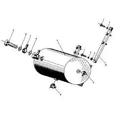 Клапан для выпуска воды - Блок «Z3.12.11A Резервуар для воздуха»  (номер на схеме: 8)