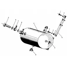 Стык - Блок «Резервуар для воздуха Z3.12.11A»  (номер на схеме: 7)