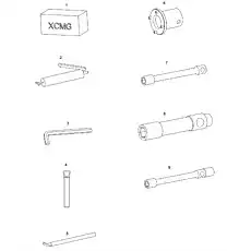 Nut Spanner - Блок «Attached Tools»  (номер на схеме: 7)