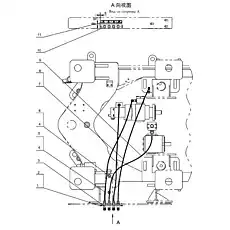 Манометрический провод - Блок «Система централизованного измерения давления»  (номер на схеме: 7)
