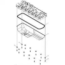 Уплотняющая прокладка поддона картера 860111858 - Блок «Комбинация масляного поддона»  (номер на схеме: 1)