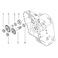 Подшипник 6210 GB/T276-1994 - Блок «Монтаж приводной шестерни»  (номер на схеме: 1)