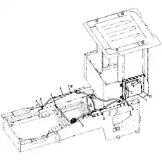 Болт М8х16 (DACROMET) GB/T16674.1-2004 - Блок «Система вентиляции 252912213»  (номер на схеме: 9)