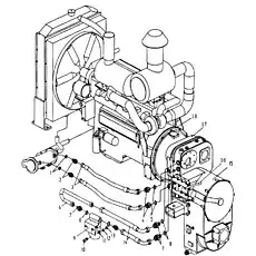 ШАЙБА - Блок «LW560F.1.2 Узел преобразователя крутящего момента трансмиссии»  (номер на схеме: 18)