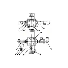 Connector - Блок «P3B4003T6 Электромагнитный клапан»  (номер на схеме: 5)