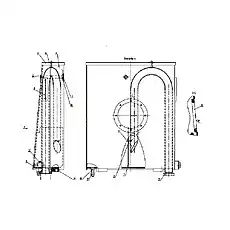 Plate - Блок «P3B4601T6 Масляный бак»  (номер на схеме: 7)