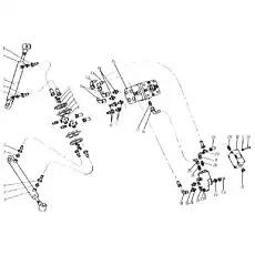 Штуцер - Блок «Рулевая гидравлическая система»  (номер на схеме: 27)