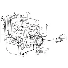 Engine - Блок «Двигатель в сборе»  (номер на схеме: 1)