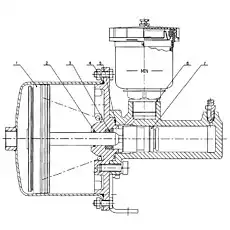Booster Pump Repair Kit - Блок «Главный тормозной цилиндр 300F»  (номер на схеме: 8)