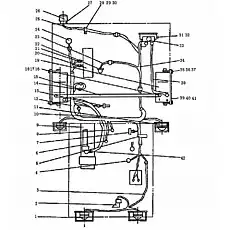 BOLT M8X35 - Блок «Электрическая система»  (номер на схеме: 4)