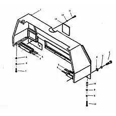 WASHER 24-Zn - Блок «Задняя защита (PD220Y-1)»  (номер на схеме: 4)