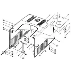 Sealing Tape 0.5m - Блок «Engine Cover (WD61567G3-36) 221200001»  (номер на схеме: 19)