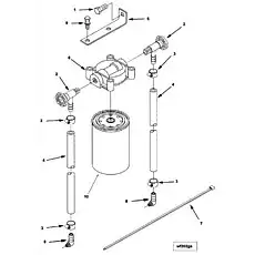 Coupling, Elbow Hose - Блок «Corrosion Resistor»  (номер на схеме: 8)