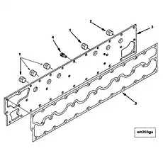 Plug, Pipe (3/4 NPT) - Блок «Oil Cooler Water Plumbing»  (номер на схеме: 2)