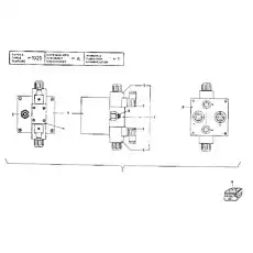 CONNECTOR - Блок «CONTROL VALVE  555180»  (номер на схеме: 7)