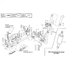 SILENTBLOCK - Блок «ENGINE EXHAUST  TWD731VE»  (номер на схеме: 23)