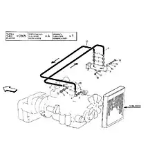 (+) - Блок «ENGINE PREHEATING WATER SYSTEM  TWD731VE»  (номер на схеме: 7)