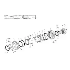 COMPRESSION SPRING - Блок «Передний привод оси - Тормоз»  (номер на схеме: 23)