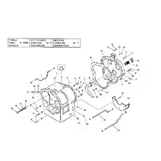 HOUSING ASSY - Блок «GEARBOX - HOUSING AND REAR COVER»  (номер на схеме: 3)