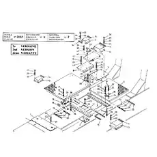 INSERT M6 - Блок «UPPER PROTECTIONS AND ENGINE HOOD (2nd V.)»  (номер на схеме: 34)