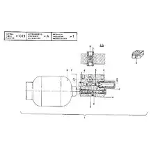 OIL POWER UNIT - Блок «Электропитание клапана 552438»  (номер на схеме: 1)