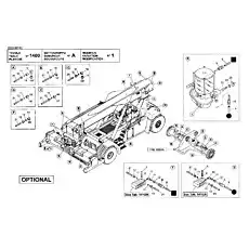 SCREW - Блок «Автоматическая смазочная система (опционально)»  (номер на схеме: 23)