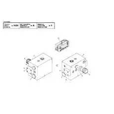 (+) - Блок «CONTROL VALVE 540508»  (номер на схеме: 8)