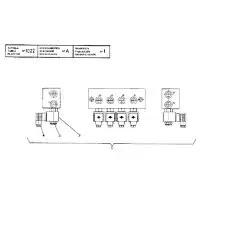 CONNECTOR - Блок «CONTROL VALVE 552434»  (номер на схеме: 4)