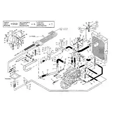 SCREW - Блок «ENGINE COOLING SYSTEM (VOLVO TAD720VE)»  (номер на схеме: 56)