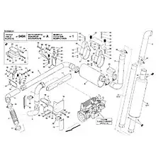 SCREW - Блок «ENGINE EXHAUST (CUMMINS QSM11-T3)»  (номер на схеме: 54)