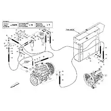 PUMPING ELEMENT - Блок «ENGINE FUEL SYSTEM (SCANIA DI12)»  (номер на схеме: 2)