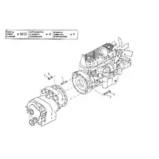 SCREW - Блок «Двигатель - Приборы коробки передач (CUMMINS)»  (номер на схеме: 4)